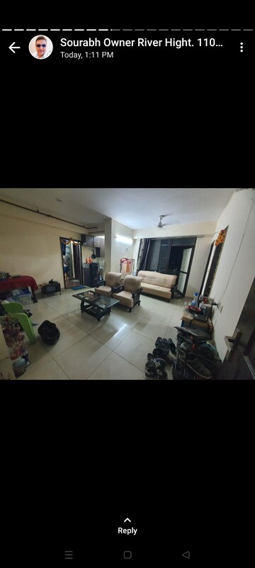 Living Room in 3 BHK Apartment at Proview Officer City, Raj Nagar Extension – for Rent