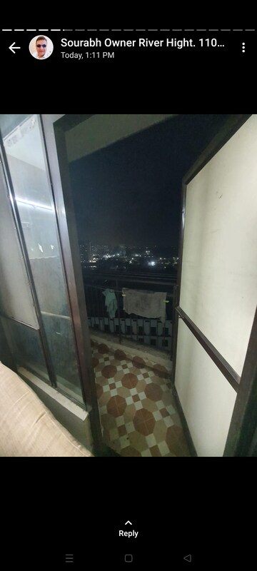Balcony in 3 BHK Apartment at Proview Officer City, Raj Nagar Extension – for Rent