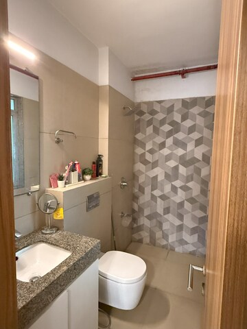 Bathroom in 3 BHK Apartment at Kalpataru The Sunrise, Kolshet Road – for Sale
