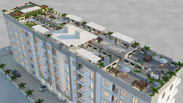 Exterior View, skn-heights 3 Bedroom 1329 Sq.Ft. Apartment In Sirsi Jaipur 8143140