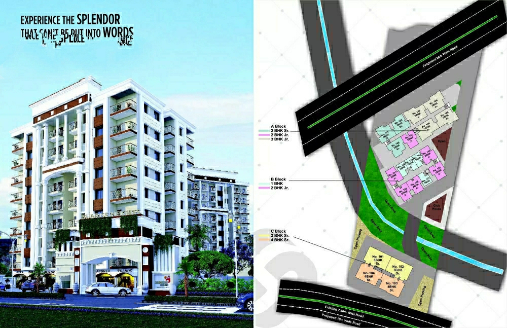 2 BHK + Pooja Room 1100 Sq.Ft. Apartment in Maa Vaishnav Sunrise Heights