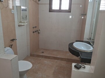 Bathroom in 3 BHK Builder Floor at Omaxe Designer Villas Mayfield Garden, Sector 51 – for Rent