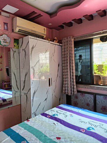 Bedroom in 1 BHK Apartment at Agarwal Krish Garden, Nalasopara West – for Sale