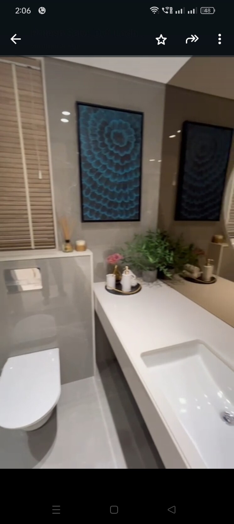 Master Bedroom, lodha-corinthia 2 Bedroom 780 Sq.Ft. Apartment In Bhandup West Mumbai 8143417