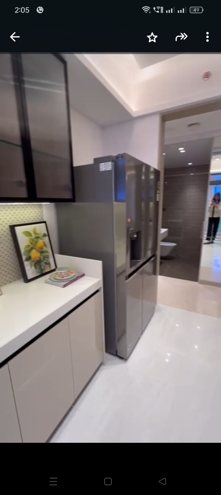 Kitchen, lodha-corinthia 2 Bedroom 780 Sq.Ft. Apartment In Bhandup West Mumbai 8143417