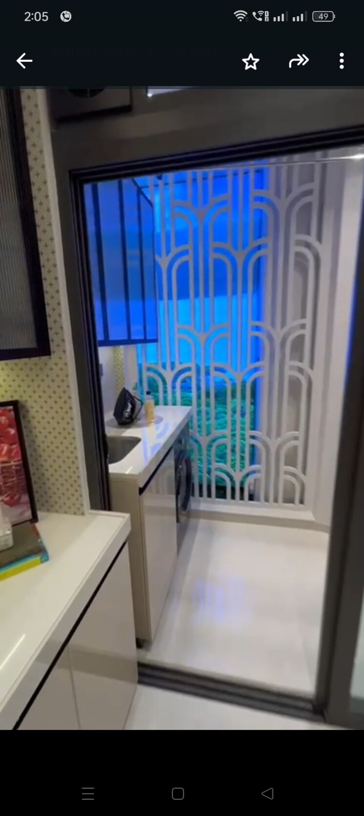 Living Room, lodha-corinthia 2 Bedroom 780 Sq.Ft. Apartment In Bhandup West Mumbai 8143417