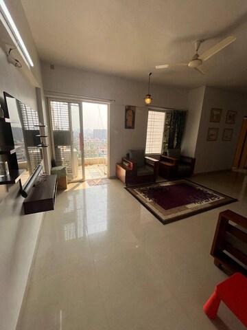 Living Room in 3 BHK Apartment at Dhanori – for Rent