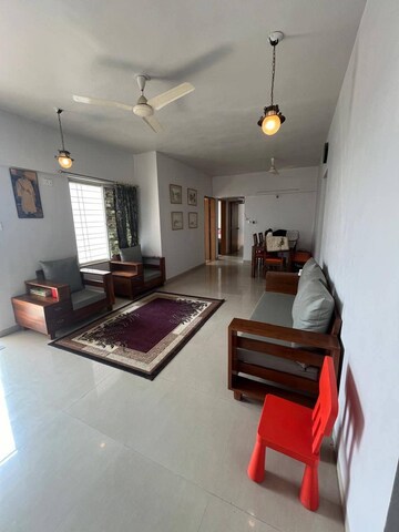 Living Room in 3 BHK Apartment at Dhanori – for Rent