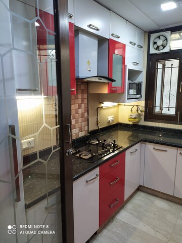 Kitchen in 3 BHK Builder Floor at Defence Colony – for Rent