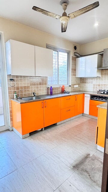 Kitchen in 3 BHK Builder Floor at Ansal Sushant Lok I, Sector 43 – for Rent