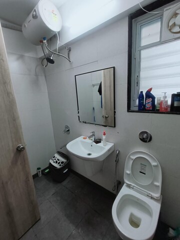 Bathroom in 2 BHK Apartment at Venkatesh Graffiti, Keshav Nagar – for Rent