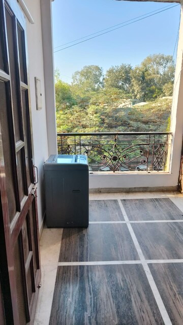Balcony in 2 BHK Builder Floor at Subhash Nagar – for Rent