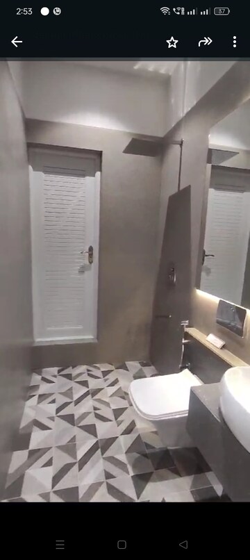 Bathroom in 1 BHK Apartment at Ruparel Premia, Mulund West – for Sale