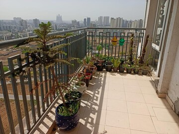 Balcony in 2 BHK Apartment at Pyramid Elite, Sector 86 – for Rent