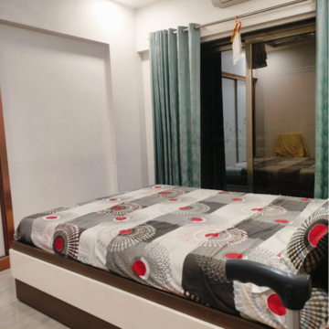 Bedroom in 3 BHK Apartment at Madhav Shreeji Palacia, Hiranandani Estate – for Rent