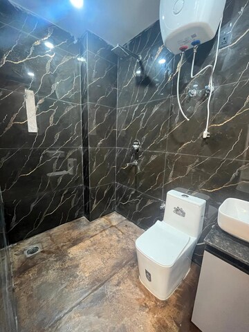 Bathroom in 1 BHK Builder Floor at Ansal Sushant Lok I, Sector 43 – for Rent