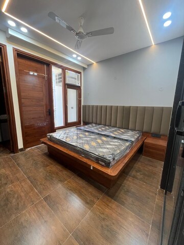 Bedroom in 1 BHK Builder Floor at Ansal Sushant Lok I, Sector 43 – for Rent