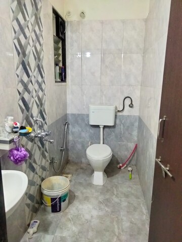 Bathroom in 1 BHK Apartment at Wadgaon Sheri – for Rent