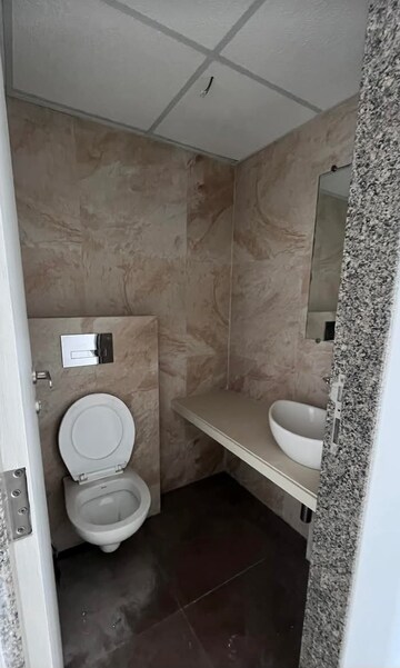 Bathroom in 2 BHK Apartment at Kanakia Silicon Valley, Powai – for Rent