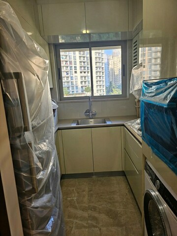 Kitchen in 1 BHK Apartment at Hiranandani Sorrento, Powai – for Sale