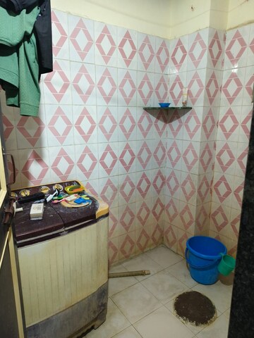Bathroom in 1 BHK Apartment at Tanvi Residency, Aundh – for Rent