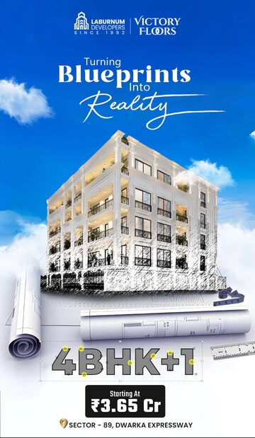 3 BHK Builder Floor – Exterior View View at Sector 89 - for Sale