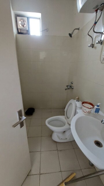 Bathroom in 2 BHK Builder Floor at Vatika Primrose Floors, Sector 82 – for Rent