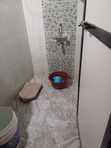 Bathroom in 1 RK Apartment at Gharonda Housing, Ghansoli – for Rent