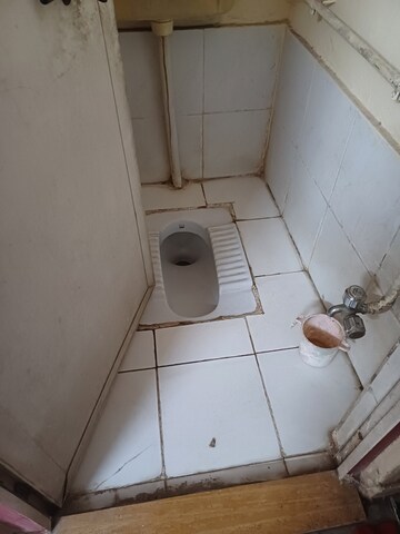 Bathroom in 1 RK Apartment at Gharonda Housing, Ghansoli – for Rent