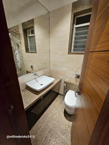 Bathroom in 2 BHK Apartment at Paradise Sai World Empire, Kharghar – for Rent