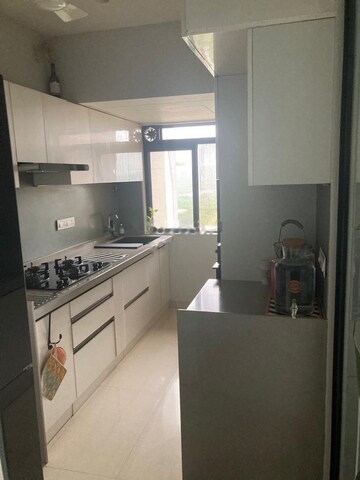 Kitchen in 2.5 BHK Apartment at Kanakia Rainforest, Andheri East – for Rent