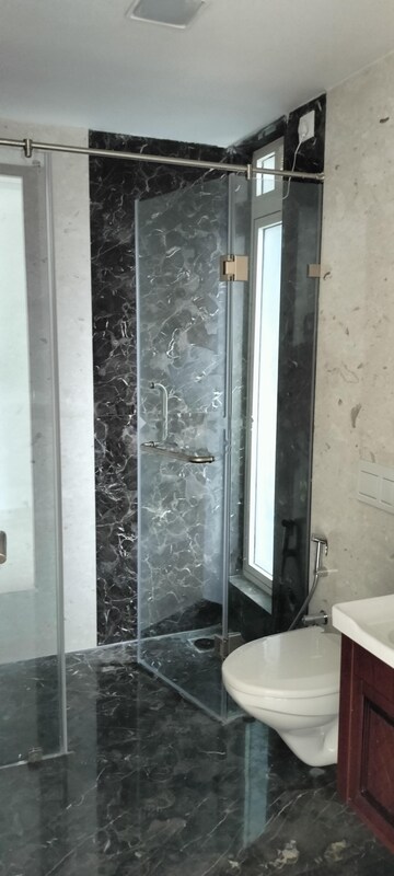 Bathroom in 2.5 BHK Apartment at Ekta Tripolis, Goregaon West – for Rent