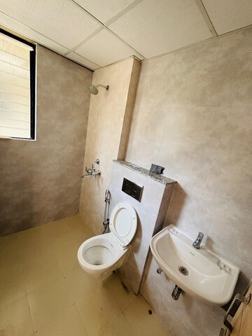 Bathroom in 2 BHK Apartment at Wadhwa Wise City, Old Panvel – for Rent