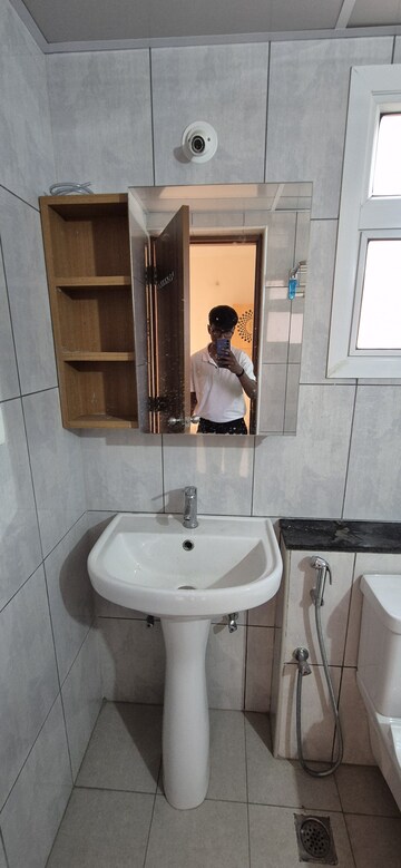 Bathroom in 1 BHK Apartment at Brigade El Dorado, Bagaluru  – for Rent