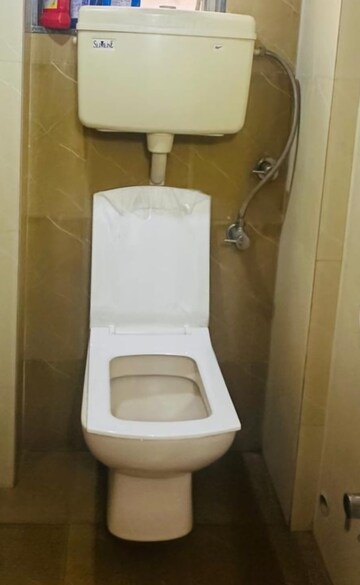 Bathroom in 1 BHK Apartment at Rachna Garden, Mulund West – for Rent