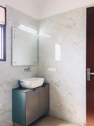 Bathroom in 2 BHK Builder Floor at Saket – for Rent