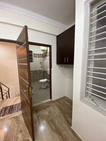 Staircase in 2 BHK Builder Floor at Hsr Layout – for Rent