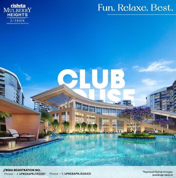 3 BHK Apartment – Exterior View View at Rishita Mulberry Heights, Sushant Golf City - for Sale