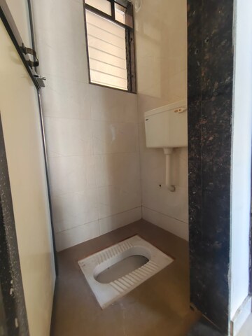 Bathroom in 1 BHK Apartment at Shree Laxmi Kailash Homes, Kalyan West – for Rent