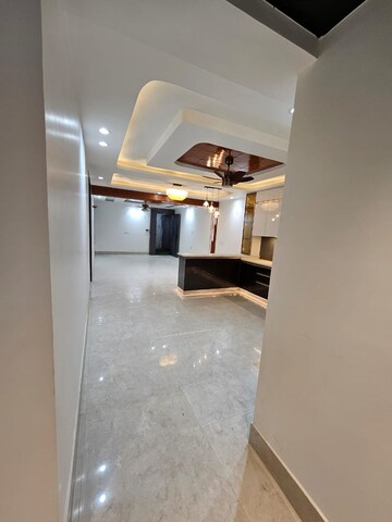 Staircase in 4 BHK Builder Floor at Chattarpur – for Sale