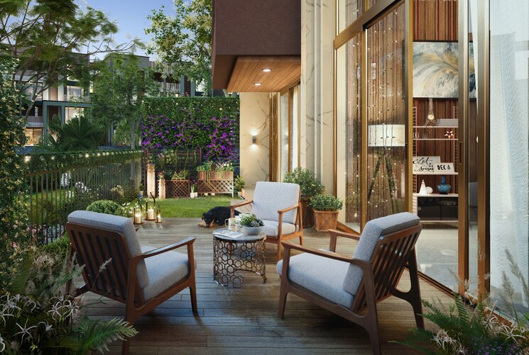 Living Room, isa-royal-palace 4 Bedroom 1869 Sq.Ft. Independent House In Prabhadevi Mumbai 8144856