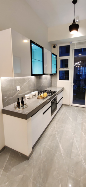 Kitchen in 3 BHK Builder Floor at M3M Antalya Hills, Sector 79 – for Sale