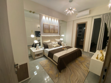 Living Room in 3 BHK Builder Floor at M3M Antalya Hills, Sector 79 – for Sale