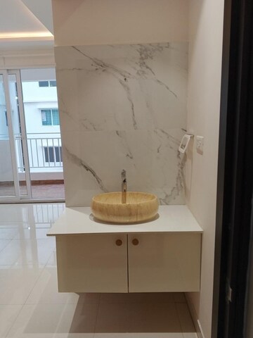 Bathroom in 2 BHK Apartment at Ramky One Galaxia, Nallagandla – for Rent