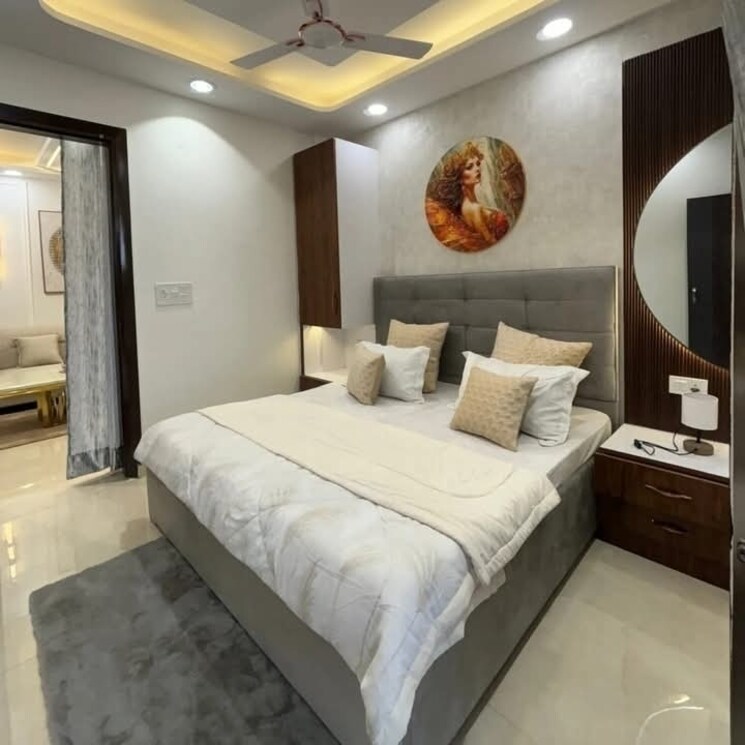 Bedroom, nasirpur dwarka 3 Bedroom 1000 Sq.Ft. Builder Floor In Nasirpur Dwarka Delhi 8145015