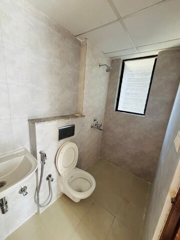 Bathroom in 1 BHK Apartment at Wadhwa Wise City, Old Panvel – for Rent