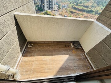 Balcony in 1 BHK Apartment at Wadhwa Wise City, Old Panvel – for Rent