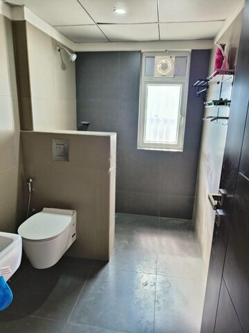 Bathroom in 3 BHK Apartment at Poulomi Avante, Kokapet – for Rent