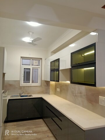 Kitchen in 3 BHK Builder Floor at Vasant Kunj – for Rent