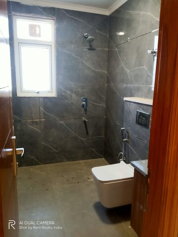 Bathroom in 3 BHK Builder Floor at Vasant Kunj – for Rent